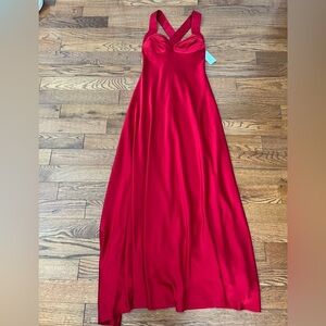 Calvin Klein Red Dress Sz 6